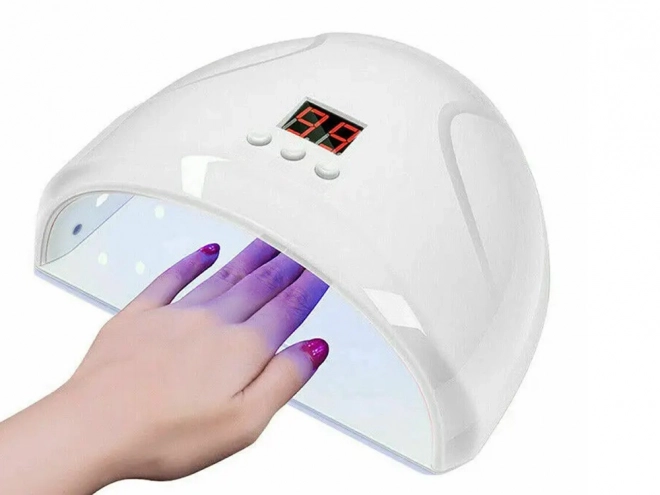 Professionel hybrid sæt UV LED lampe og fræser 12W