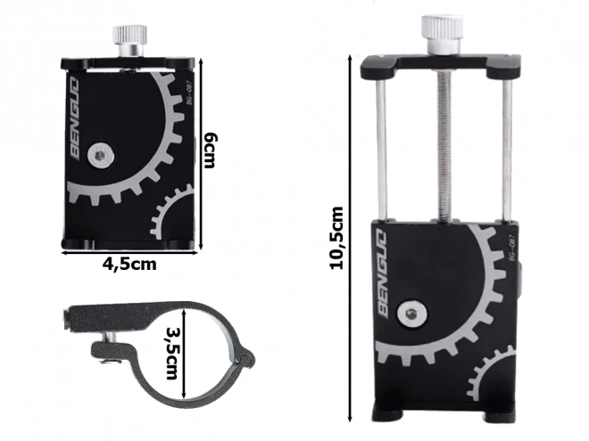 Aluminium mobilholder til styr