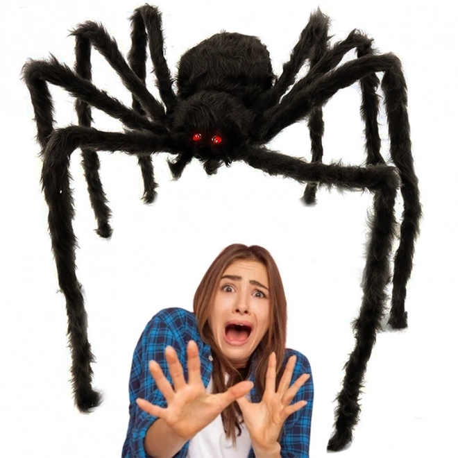 Kæmpe halloween edderkop tarantel dekoration