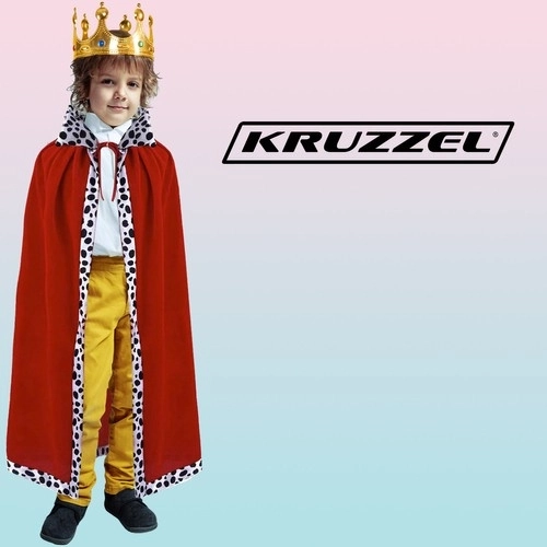 Sæt 3stk kongekostume. Kruzzel 20560