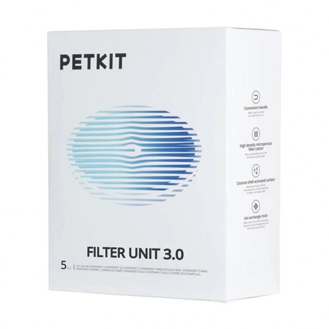 Erstatningsfiltre til PetKit Eversweet springvand 5 stk