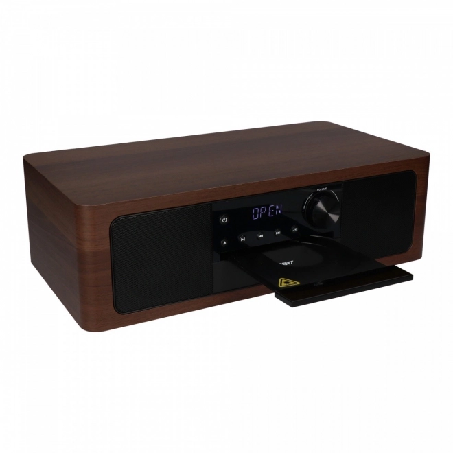 Mikrofon alt-i-en Bluetooth, HDMI ARC, optisk indgang CD/MP3/USB/AUX Ur/Alarm