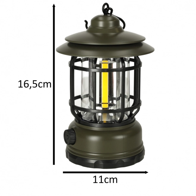 Kompakt bærbar campinglampe USB