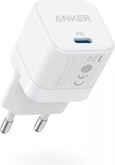 oplader anker powerport iii 20w cube hvid