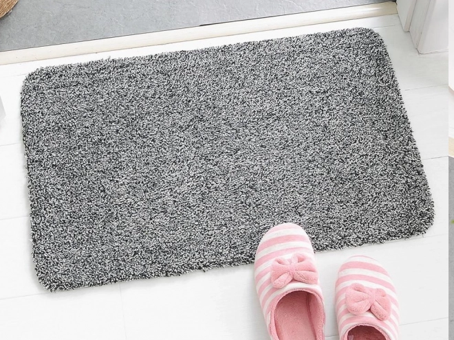 Magisk dørmåtte til sko Clean Step Mat grå