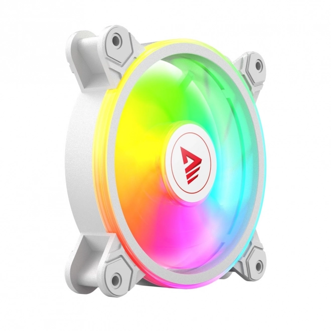 FAN-01 Hvid 4-pak 120mm ARGB ventilator, inklusiv controller og fjernbetjening