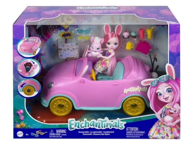 Enchantimals Kaninvogn Bree med tilbehør