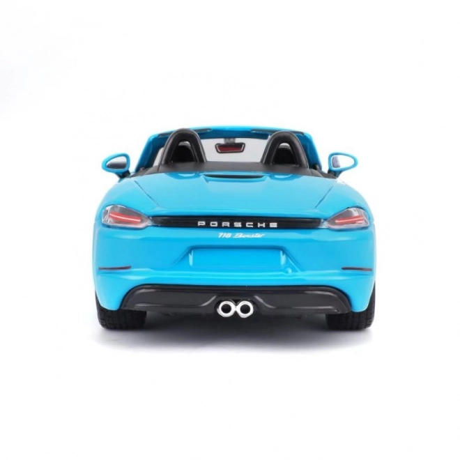 Bburago 1:24 Porsche 718 Boxster Blå