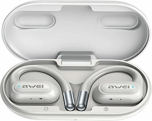 Trådløse Bluetooth 5.4-hovedtelefoner i hvid