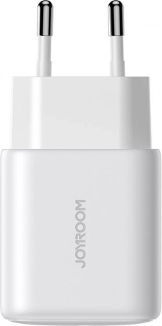 Joyroom dual USB-C oplader 20W hvid