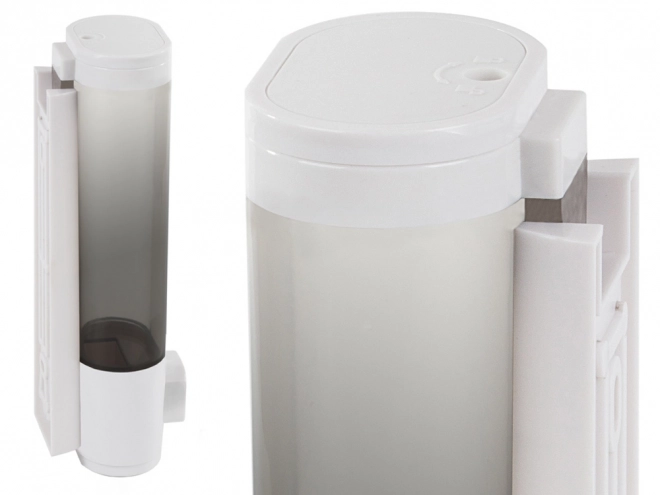 Væghængt sæbe- og shampoondispenser 300 ml