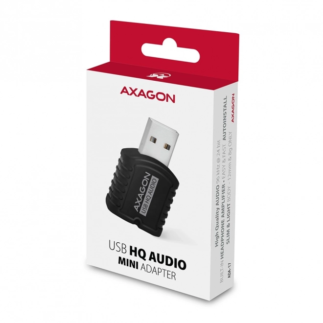 Usb lydadapter Axagon HQ mini