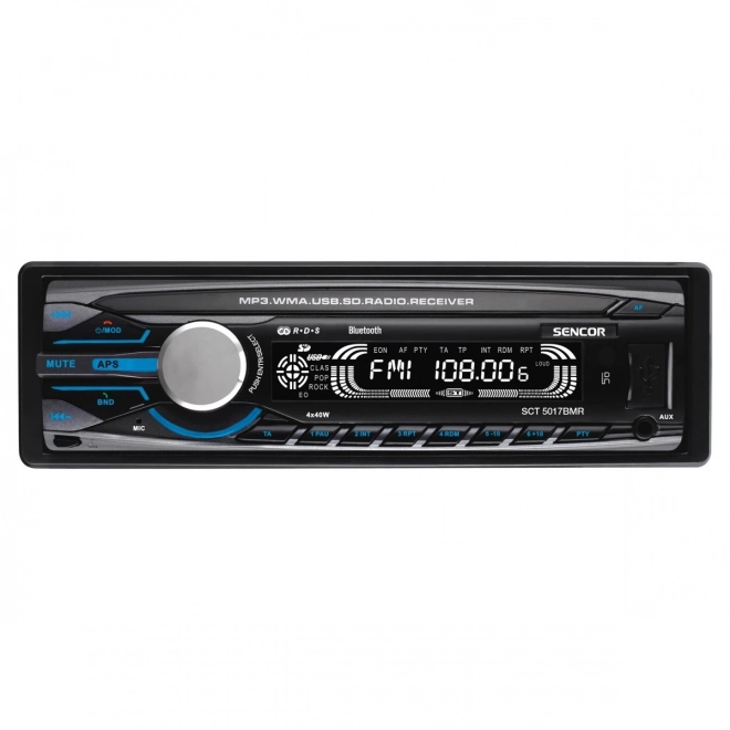 Bilradio SCT med Bluetooth og mikrofon