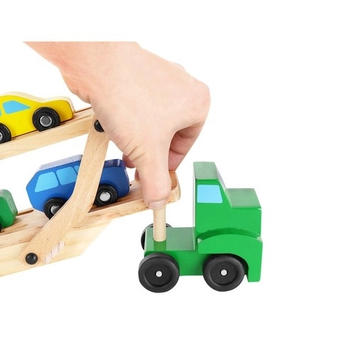 Tre6lastebil - trailer + se6t biler 22698