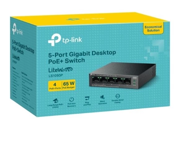 5-Port Gigabit Desktop Switch PoE+