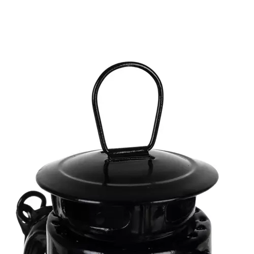 sort olie lampe 24cm