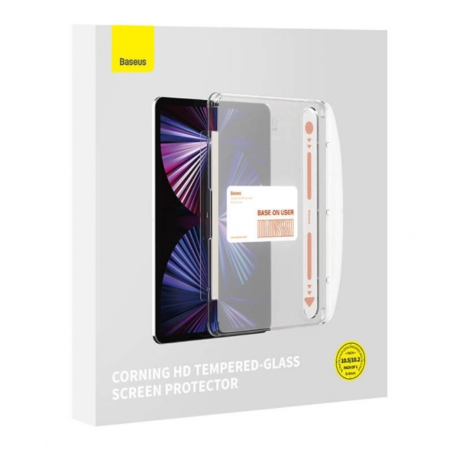 Beskyttende hærdet glas Baseus til iPad 10,2"/Air3 10,5"