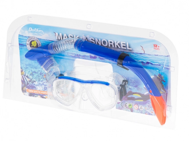 Dykkerbrille til snorkling + sæt med snorkler
