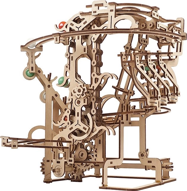 Ugears 3D træmekanisk puslespil Kulebane Kæde