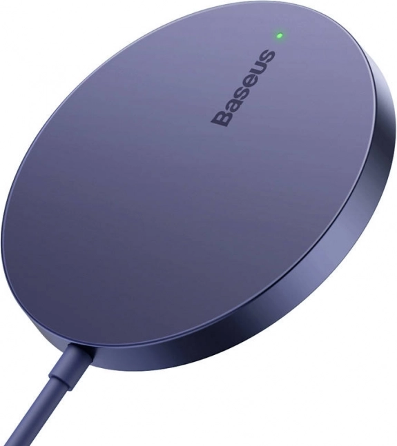 Magnetisk trådløs oplader Baseus Simple Mini3 15W lilla
