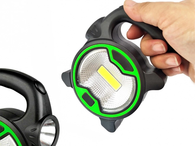 Kraftig halogen arbejdslygte