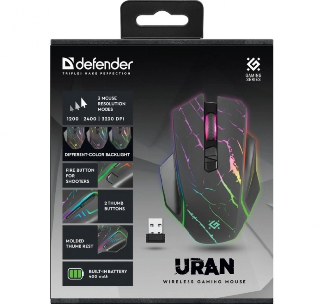 Trådløs gamingmus URAN GM-503 3200 DPI 8P