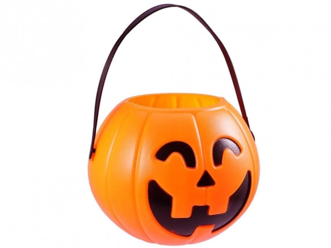 Græskarkurv til Halloween-slik