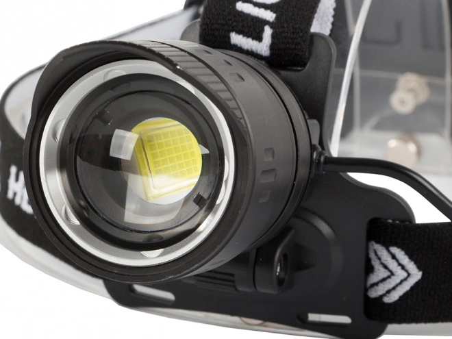 Professionel pandelampe med LED Cree XHP360 Powerbank Zoom fra Bailong