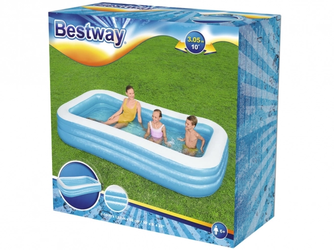 Oppustelig Pool Deluxe Blue