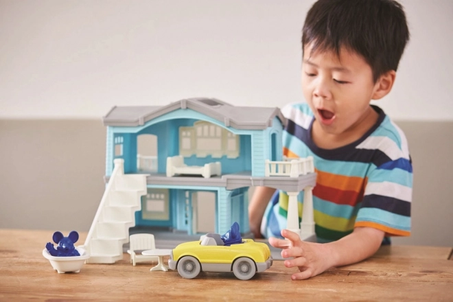 Dukkehus Green Toys Blå