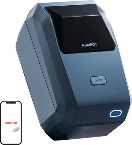 Bærbar etiketprinter Niimbot K3 – Blå