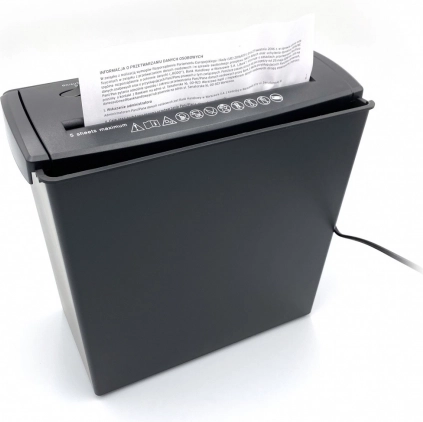 Makulator til dokumenter, folier og betalingskort SHREDDER V3.0