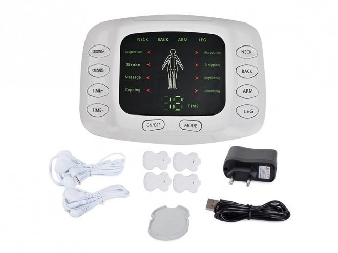 Elektrostimulator til muskler og nerver MASSAGE ENHED