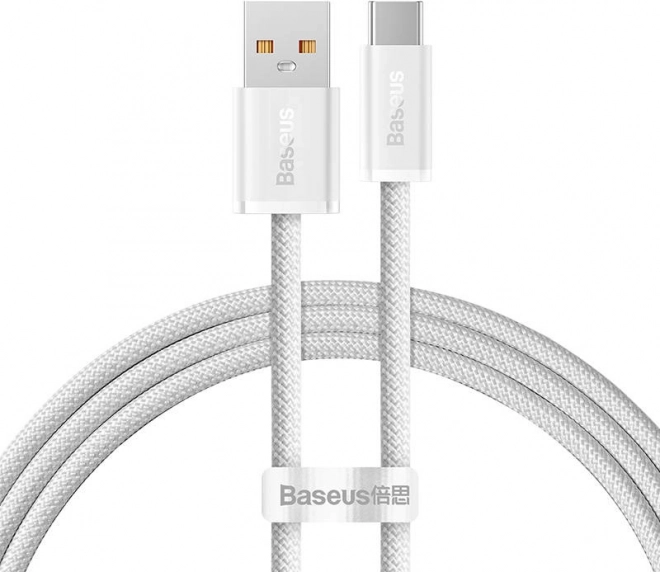 USB til USB-C kabel 100W Baseus Dynamic Series 1m hvid