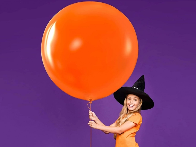 Halloween balloner sorte og orange 20 stk