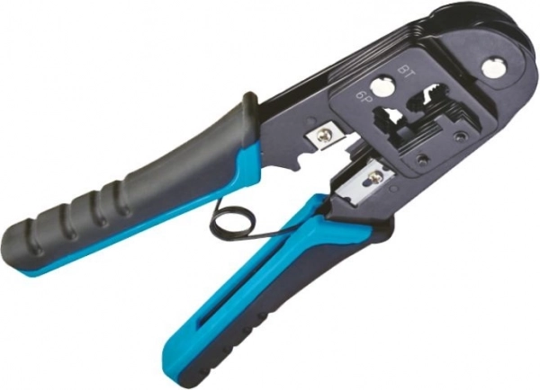 Crimptang til RJ12- og RJ45-stik