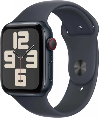 Watch SE GPS + Cellular aluminium 40 mm Midnatsfarve med sportrem S/M