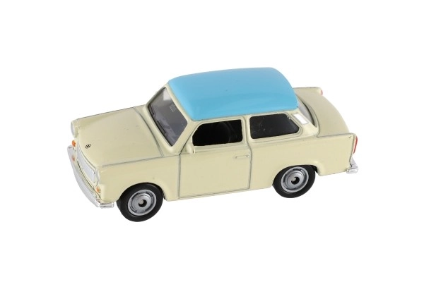 Auto Welly Trabant 1:60 metal 7cm fri bevægelse i boks