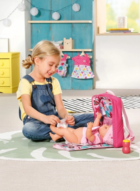 BABY born® stilfuld rygsæk til skiftning