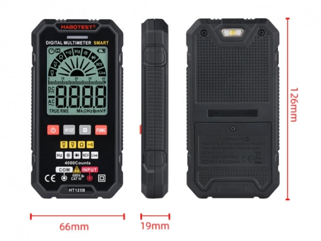 Digital universel multimeter Habotest HT125B