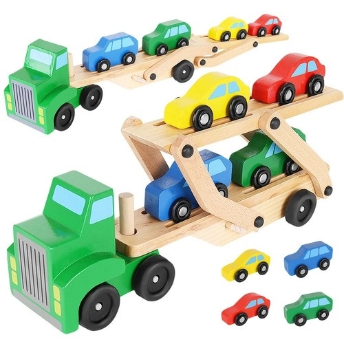 Tre6lastebil - trailer + se6t biler 22698