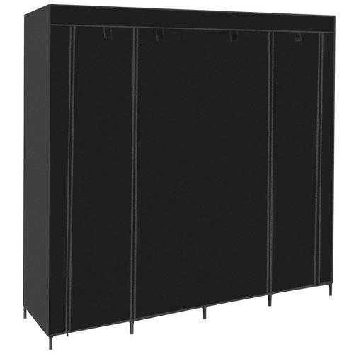 Foldbar stofgarderobe 170x170cm Ruhhy 23740