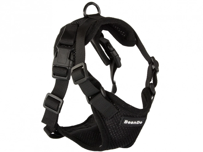 Trykfri hundesele XL - sort