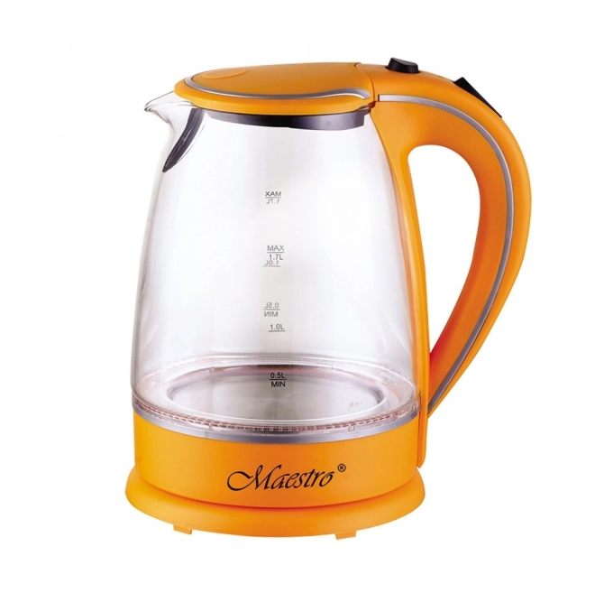 Glaskande til hurtigopvarmning 1,7 l 2000 W MR-064-ORANGE