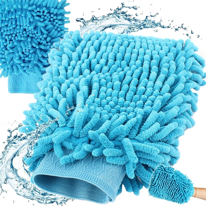 Mikrofiber rengøringshandske til bil og hjem