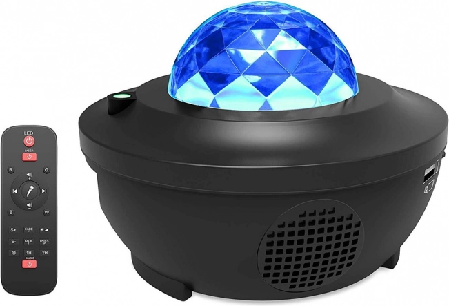 Imponerende RGB-effekter og laser-stjerner