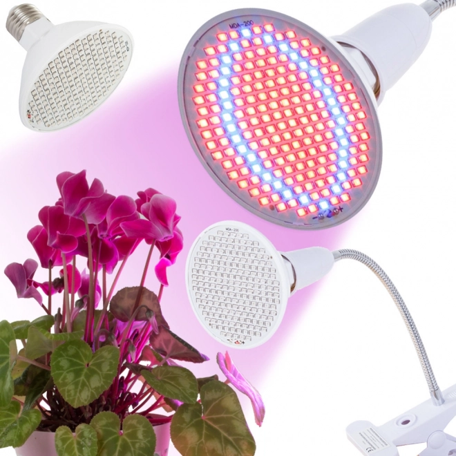 LED-lampe til plantevækst 20W