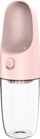 rejseflaske til hunde DOGNESS D11 400 ml, pink
