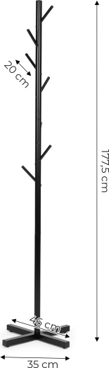 7 kroge til ophængning af tøj