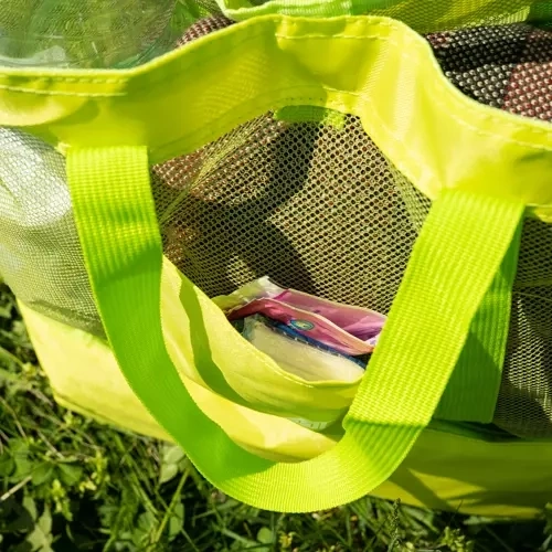 Isoleret strand- og picnicpose